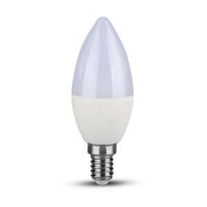Bec tip lumanare LED E14, 4.5W, cip samsung