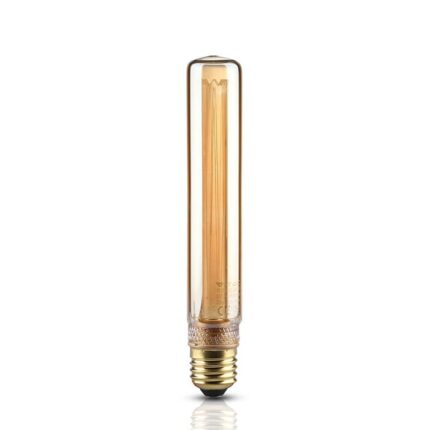 Bec LED cu Filament E27, 2W, sticla aspect chihlimbar